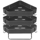 Storage Rack with Hook Bathroom Shelves No Drilling Wall Organizer Shower Shelf