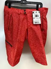 New Pearl iZUMi Women's Launch Shorts with cycling LINER LARGE Poppy Red