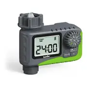 Sprinkler Timer, Tap Timer Outdoor, Programmable Water Timer for Garden Hose, Watering Timers with Rain Delay, Manual, Automatic Drip Irrigation