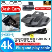 4K HD Wifi DVR Dash Cam Camera for Mercedes Benz E Class W213 S213 C238 Facelift