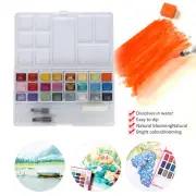 Watercolor Paint Set Bright Color Pearlescent Watercolor Pigment MV6
