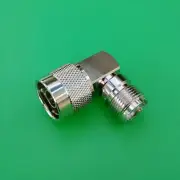 (1 PC) Right Angle N Male to UHF Female SO239 Connector - USA Seller