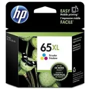 HP #65XL ORIGINAL TRI COLOUR INK CARTRIDGES N9K03AA Suits HP Deskjet 2620 / 262