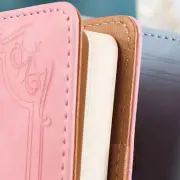 Lock Journal Waterproof PU Leather Password Lock Notebook With Pen Slot