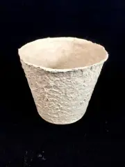 BULK Biodegradable Seeding Pot Seed Starting Garden Nursery Pots 7cm x 8cm