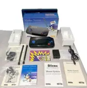 RARE: MASTER SYSTEM SUPER COMPACT CIB TEC TOY BRAZIL W/ BOXSET! - FANTASTIC