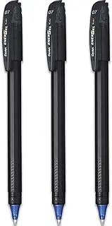 Pentel Energel Rollerball Pen - BL417R - ECO 96% Recycled - Blue Ink - Pack of 3
