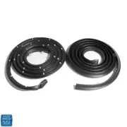 55-56 Buick / Oldsmobile Door Weatherstrip Seals Pair 2 Door Hardtop Convertible