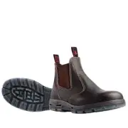 USBOK Redback Work Elastic Sided Boots. STEEL Cap Safety Bobcat AUSSIE MADE NEW