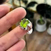 Top Quality Peridot Stone Oval Peridot Peridot Birthstone Peridot Ring For Men