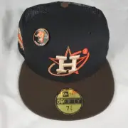 Houston Astros Fitted 7 3/8 J -Bar-M Barbecue