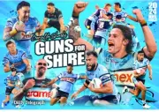 2024 FINALS CRONULLA SHARKS LAMINATED NRL RUGBY TEAM PLAYER POSTER,1