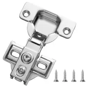 HOSOM 50 Pack 1/2 inch Overlay Soft Close Cabinet Hinges, Kitchen Cabinet Hin...