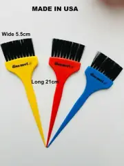 6 XLarge Professional Tint Brush for Salon Hair Colour Tinting Foil MADE IN USA