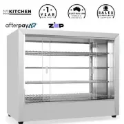 Commercial Pie Warmer & Hot Food Display Cabinet - 100 Pies Showcase
