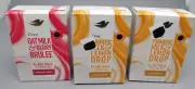 3 DOVE Plant Milk Bar Soap 2X Turmeric Milk & Lemon Drop & 1x Oat Milk & Berry