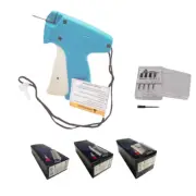 GP Standard Tagging Gun System, Barbs Kimble Tag Label for Clothes Sock, Needle