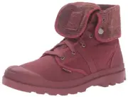Palladium Pallabrouse Bgy Felt Boots Cabernet Vapor New