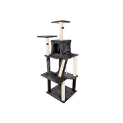 Pet Zone 172cm Charcoal Cat Scratching Tree