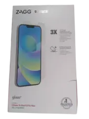 ZAGG 3X Glass+ Screen Protector for iPhone 14 Plus/ 13 Pro Max DAMAGED BOX