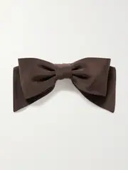 [Sophie Buhai] Sophie Buhai - + Net Sustain Crepe De Chine Hair Clip - Brown - One size One size Brown