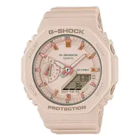 在飛比找ETMall東森購物網優惠-【CASIO 卡西歐】G-SHOCK 雙顯女錶 樹脂錶帶 櫻