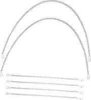 STOBOK Iron Tag Chain Set Pcs for Home Decor Jewelry Making Banners and Plant Hangers