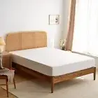 - King Single Fitted Sheet 1 Piece - 35Cm Deep Pocket Bed, 1000TC Ultra Soft