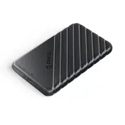 Orico 25PW1C-C3-BK 2.5" SATA HDD/SSD USB3.1 Gen1 Type-C Hard Drive Enclosure, 6Gbps/Tool-free