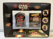 @ STAR WARS EPISODE 1 DARTH MAUL - RUBIK'S CUBE PUZZLE 1999 - NEW UNOPENED