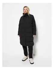 [Commonry] Macie Puffer Jacket in Black