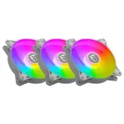 MSI MPG F120 ARGB 120mm Case Fan - White 3 Pack (MPG F120 ARGB-3W)