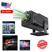 180° Rotatable Mini Projector with 4K Support & Bluetooth for Ultimate Viewing