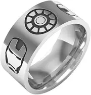 [Generic] Iron'man MK Ring Superhero Titanium Steel Mark 50 Jewlery Band for Fans