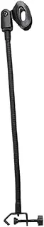 TEMPNAP Creative C Type Microphone Clip Holder Rack for Desktop Use Rotation Detachable Design for Compatible with Condenser Dynamic