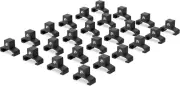 Black Spring Loaded Ball Bearing Socket Clips for Use with Olsa Socket Holders |