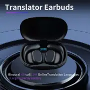 144 Language Translator Earbuds B66 Wireless Bluetooth Two-Way Translator Device