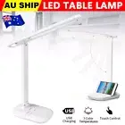 LED Table Lamp USB Touch Reading Study Desk Lamps Eye-Care Bed Light Foldable
