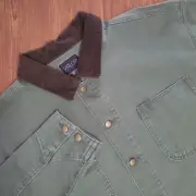 Valor Green Bull Twill Chore Barn Jacket / Coat Men's Large