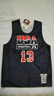 USA team Basketball jersey (reversible)