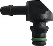 Diesel Injector Tube Pipe Oil Return Joint Two Ways Three Single Check Valve Parts Piezo Circlip Plastic Plug Connector(5PCS P-2)
