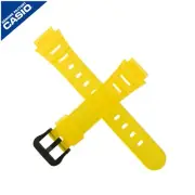 Genuine Casio Watch Strap Band for LWS-1100H-9AV LWS 1100H TRANSLUCENT YELLOW