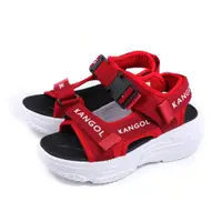 在飛比找ETMall東森購物網優惠-KANGOL 涼鞋 厚底 女鞋 紅色 60220230240