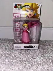 Princess Peach Amiibo Nintendo Super Mario - NEW IN BOX FACTORY SEALED!