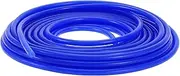 X AUTOHAUX Silicone Vacuum Tubing Hose Automotive Vacuum Line High Temperature 50Ft 1/16" 2mm ID 2.5mm Thickness 1 Pcs Blue 130PSI Max Pressure