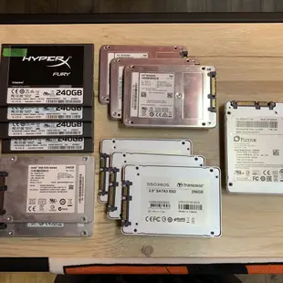 【現貨良品】綠標良品 SSD 256G 240G 固態硬碟 PLEXTOR Intel Transcend HyperX