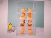 Cal-Mil 1012 Classic Four Tier U-Build Pastry Display Case - 13 1/2" x 21" x 24