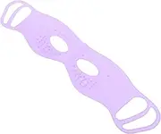 LALADEFIEE Sleep Eye Double-sided Silicone Anti-skid Massaging Comfortable Violet Silicone Eye Patch