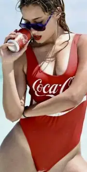 Coca Cola, Pepsi, Vintage Soft Drink Ads reprint 8.50 x 11 inches photo 1058