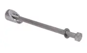 Hex head BMX bicycle stem bolt with 21.1mm wedge - STAINLESS STEEL